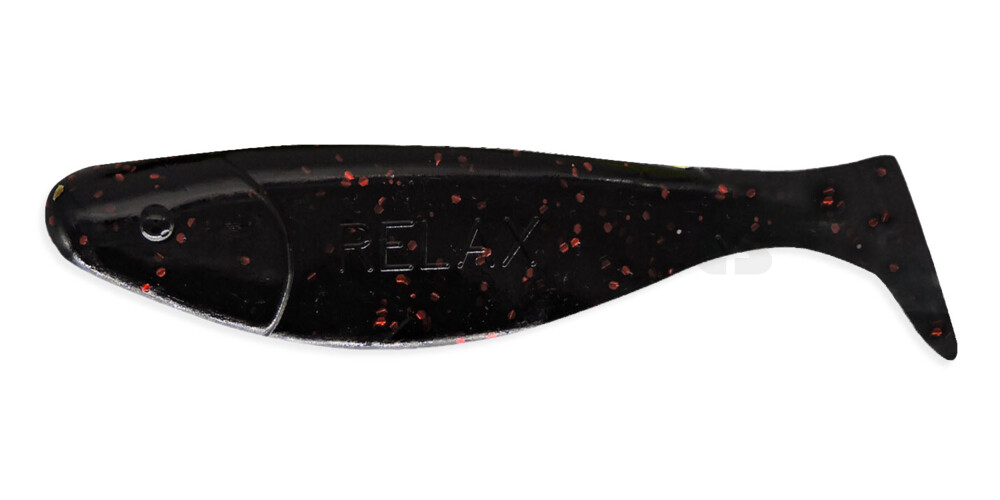 000310204 Jankes 4" (ca. 11,0 cm) schwarz rot-glitter