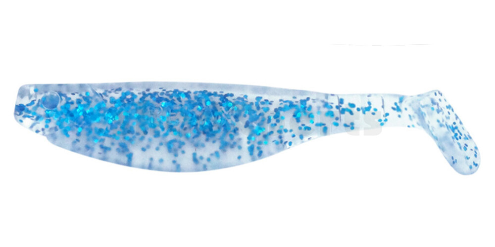 000212333 Kopyto-River 4" (ca. 11,0 cm) klar sky blue Glitter
