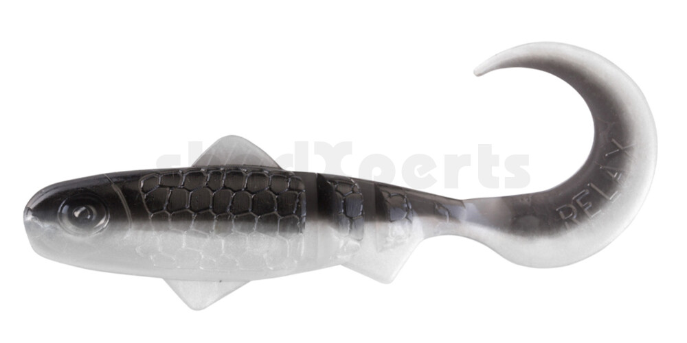 000908B016 Super Banjo 3" (ca. 7,5 cm) reinweiss / schwarz