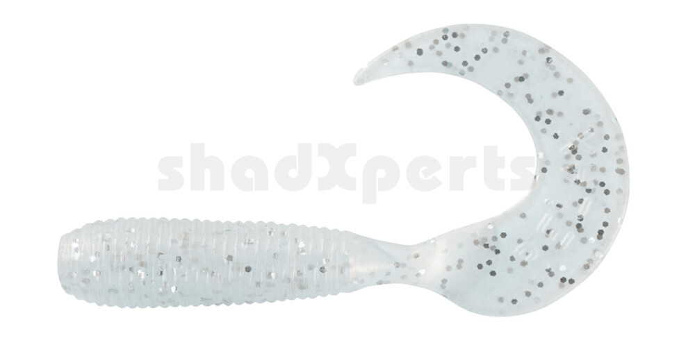 000606009 Twister 2,5" regulär (ca. 6,0 cm) blauperl-glitter