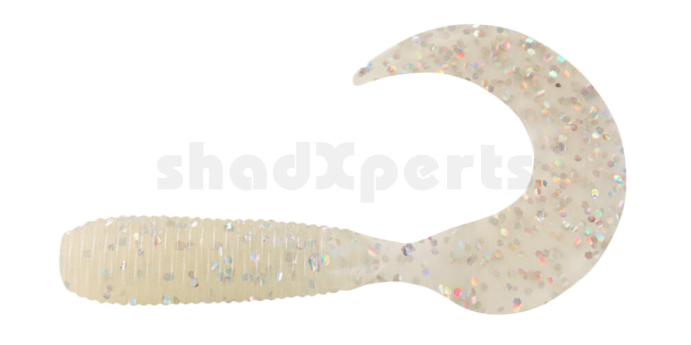 000606013 Twister 2,5" regulär (ca. 6,0 cm) selbstleuchtend glitter