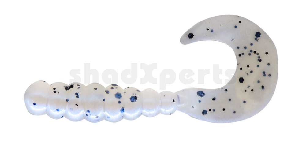 000603002 Fat Grub 2" (ca. 5 cm) Blue Pearl Pepper