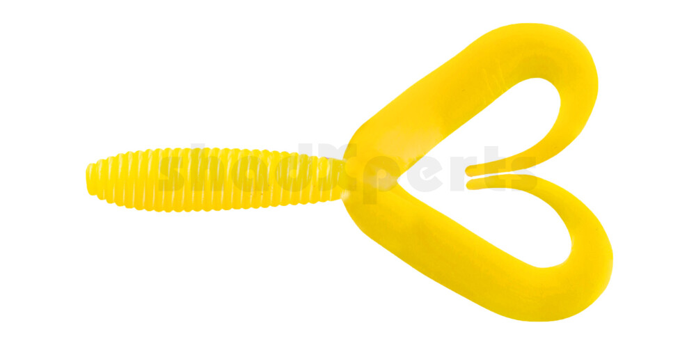 000607DT-041 Twister 3" Doubletail regulär (ca. 9,0 cm) perlgelb