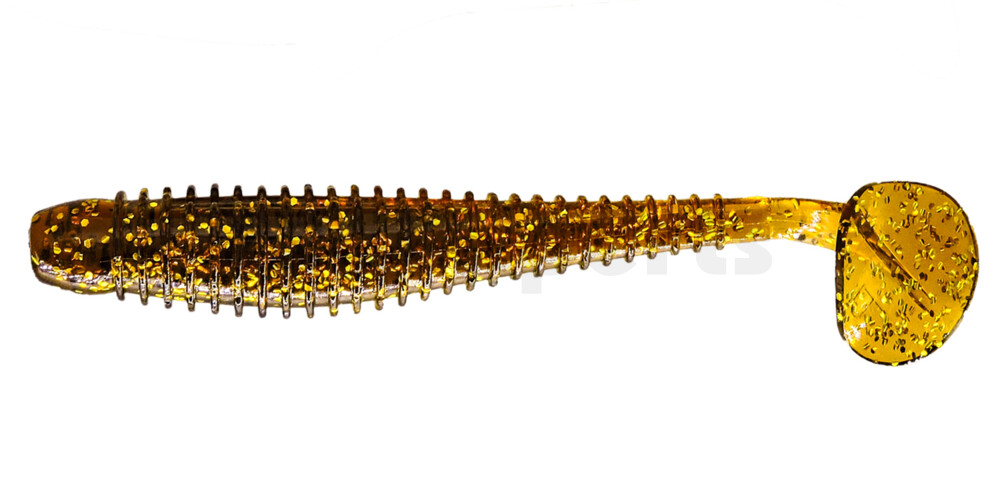 004013220 Texas 5" (ca. 13 cm) klar bernstein-Glitter