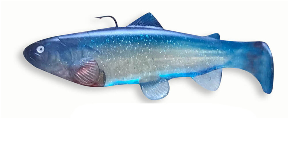 SBT25GBB Castaic Swim Bait Trout 2.0 - 10" (25cm) Fast sinking Ghost Blue Back