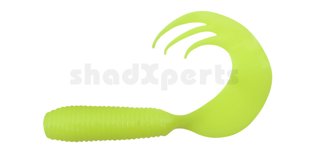 000607TT-011 Twister 3" Tri-Tail regulär (ca. 7,0 cm) fluogelb