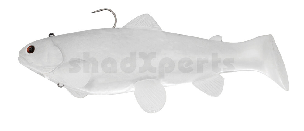 SBT25SM Castaic Swim Bait Trout 2.0 - 10" (25cm) Fast sinking Snowman (reinweiss)