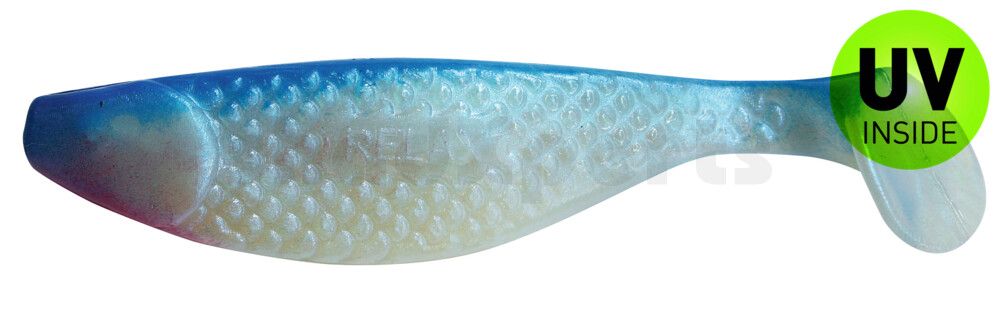 000108023 Aqua 3" (ca. 8,0 cm) blauperl / blau