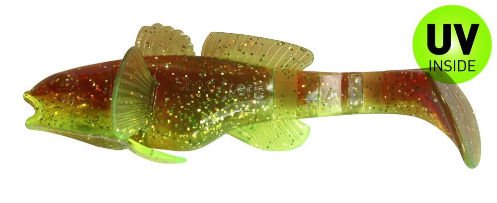 003210B054 SX Bullhead 3,5" (10,5cm) (SCHWARZMEERGRUNDEL) grün(chart.) glitter/motoroil glitter