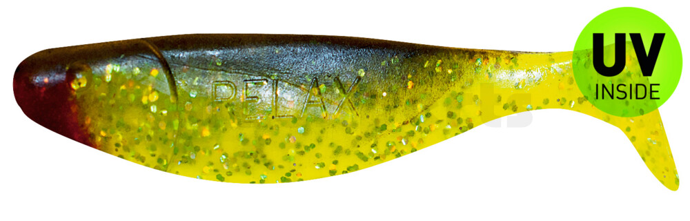 000310067 Jankes 4" (ca. 11,0 cm) grün(chartreuse)-Glitter / schwarz