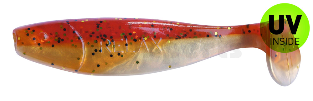 000310B023 Jankes 4" (ca. 11,0 cm) goldperl / motoroil Glitter