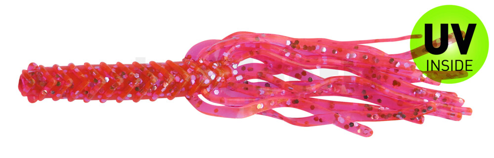 FB042 Flutter Bug 3" (ca. 8,0 cm) hot pink glitter