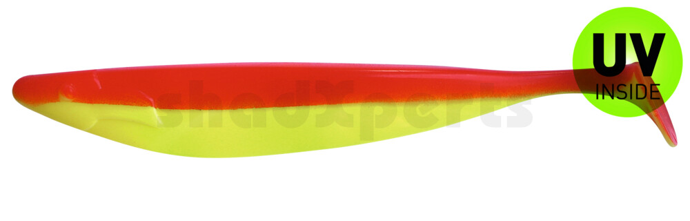 000430057 Megalodon 12" (ca. 30,0 cm) fluogelb / rot