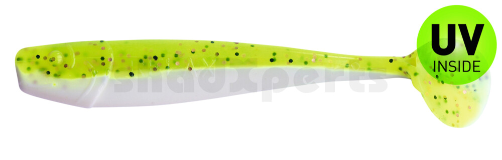 002014B045 King-Shad 5" (ca. 14,0cm) reinweiss / Baby Bass