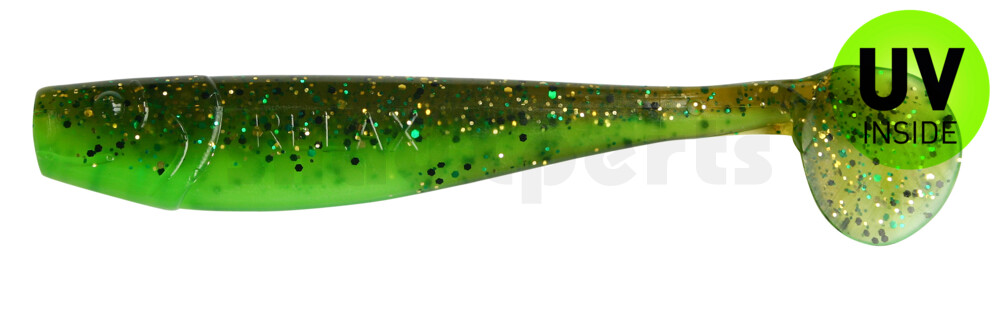 002008B140 King-Shad 3" (ca. 8,0 cm) grün / Kaulbarsch