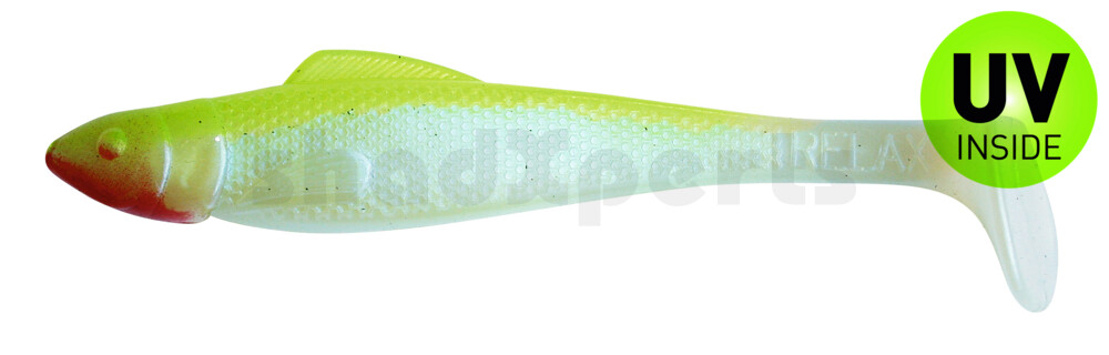 001711024 Ohio 4" (ca. 11,0 cm) blauperl / fluogelb