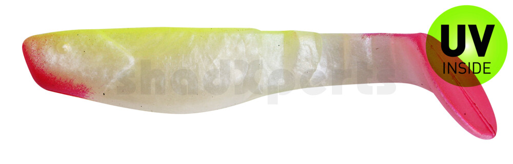 001808012 Terminator 3" (ca. 8,0 cm) perlweiss / fluogelb