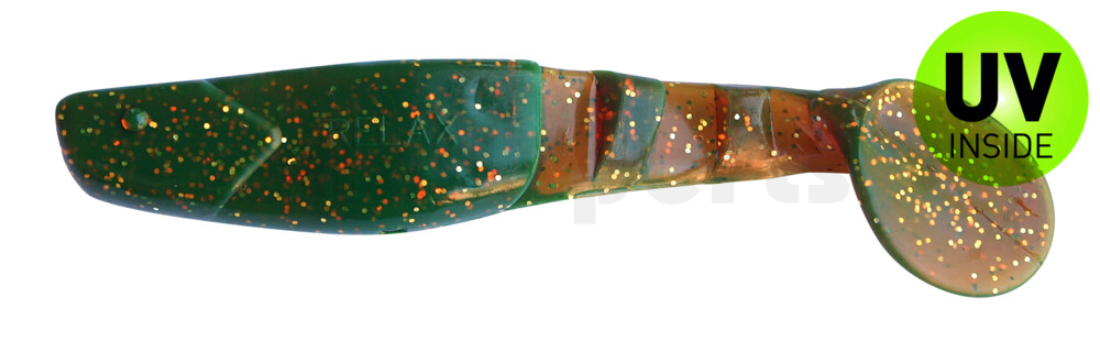 001808092 Terminator 3" (ca. 8,0 cm) motoroil-gold-Glitter