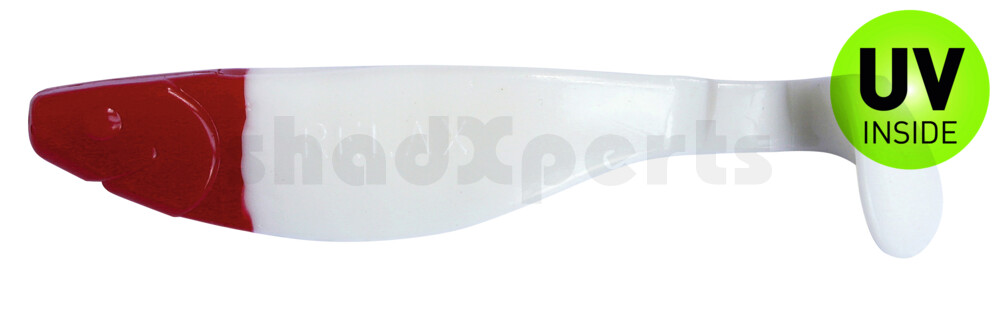 000212001RH Kopyto-River 4" (ca. 11,0 cm) reinweiss / Red Head