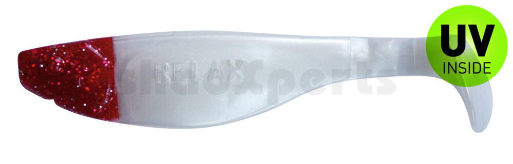 000212007RH Kopyto-River 4" (ca. 11,0 cm) perlweiss / red head