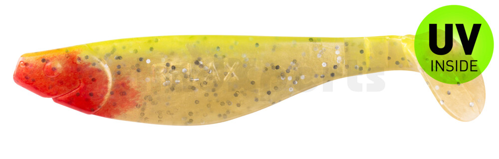 000212054 Kopyto-River 4" (ca. 11,0 cm) goldperl-Glitter / fluogelb