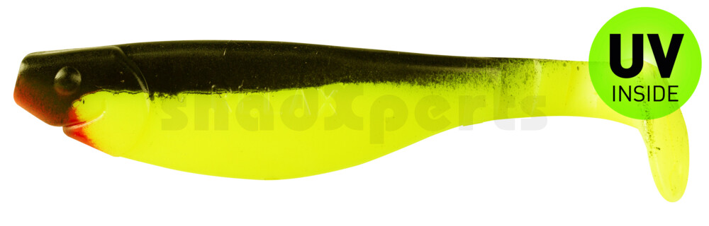 000212056 Kopyto-River 4" (ca. 11,0 cm) fluogelb / schwarz