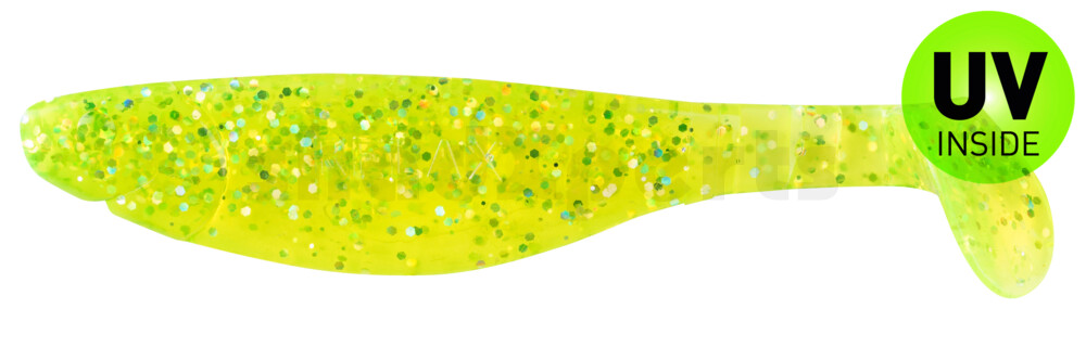 000212066 Kopyto-River 4" (ca. 11,0 cm) grün(chartreuse)-Glitter