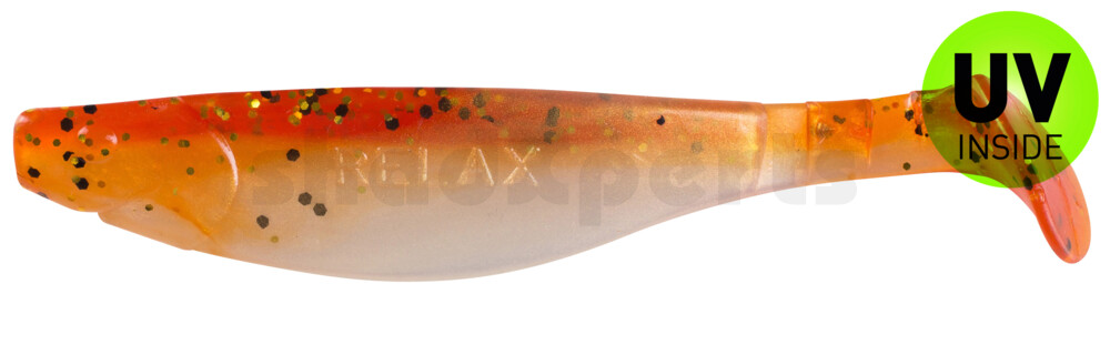 000214B023 Kopyto-River 5" (ca. 13,0 cm) goldperl / motoroil Glitter