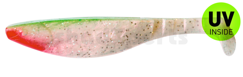 000216040 Kopyto-River 6" (ca. 16,0 cm) perl-Glitter / grün