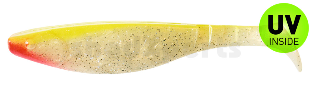 000216054 Kopyto-River 6" (ca. 16,0 cm) goldperl-Glitter / fluogelb