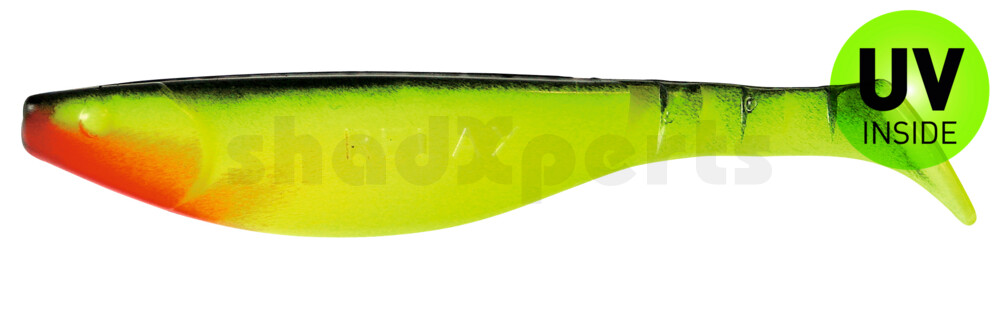 000216056 Kopyto-River 6" (ca. 16,0 cm) fluogelb / schwarz