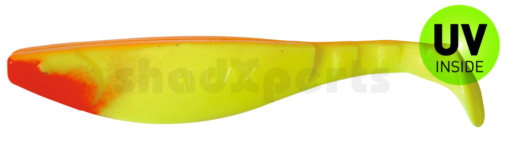 000216103 Kopyto-River 6" (ca. 16,0 cm) fluogelb / orange