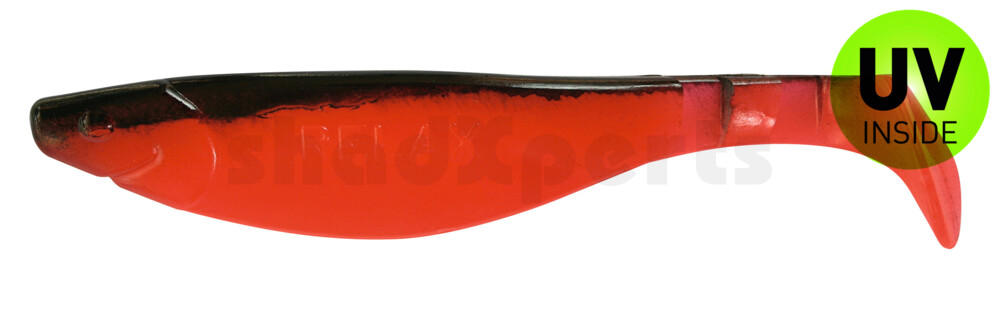 000216205 Kopyto-River 6" (ca. 16,0 cm) feuerrot / schwarz