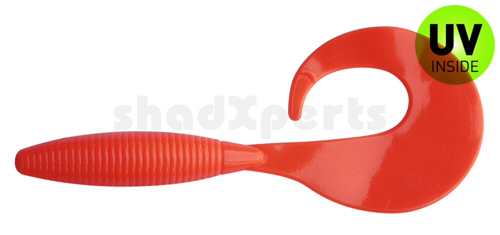 000611095 Super Grub 5" (ca. 11,5 cm) feuerrot