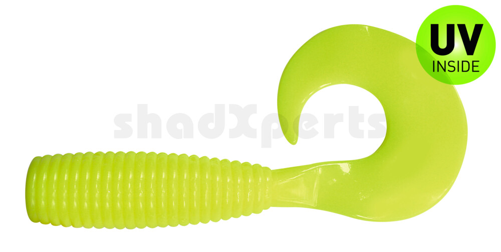 000619011 Xtra-Fat Grub 8" (ca. 19,0 cm) fluogelb
