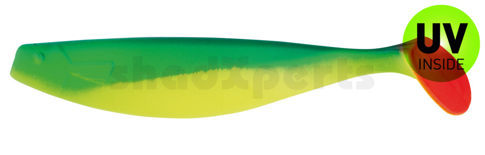 000416059 Xtra-Soft 6" (ca. 16,0 cm) fluogelb / blau