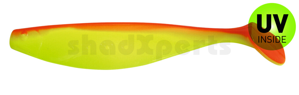 000418057 Xtra-Soft 7" (ca. 18,0 cm) fluogelb / rot