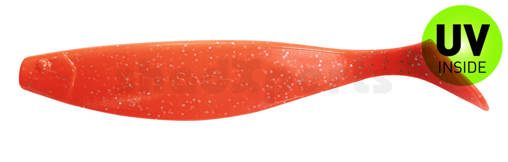 000418138 Xtra-Soft 7" (ca. 18,0 cm) feuerrot-Glitter