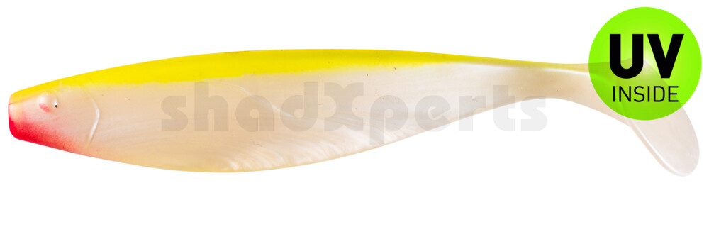 000423012 Xtra-Soft 9" (ca. 23,0 cm) perlweiss / fluogelb