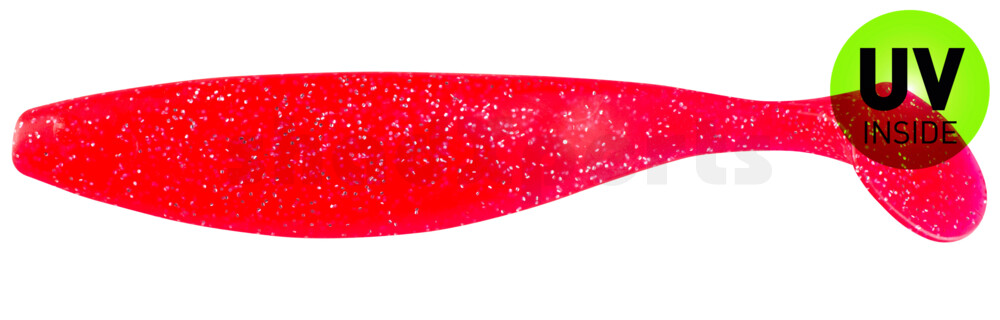 000423138 Xtra-Soft 9" (ca. 23,0 cm) feuerrot-Glitter