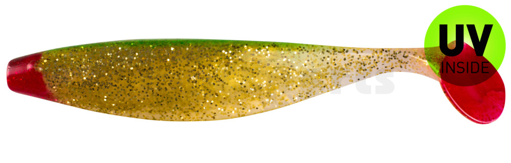 000423255 Xtra-Soft 9" (ca. 23,0 cm) milchgold-Glitter / grün