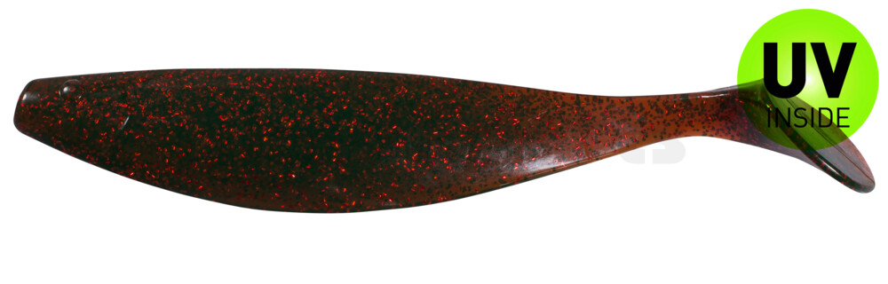 000423298 Xtra-Soft 9" (ca. 23,0 cm) motoroil-rot-Glitter