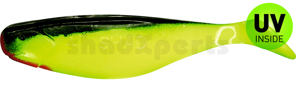 000411056 Xtra-Soft 4" (ca. 11,5 cm) fluogelb / schwarz