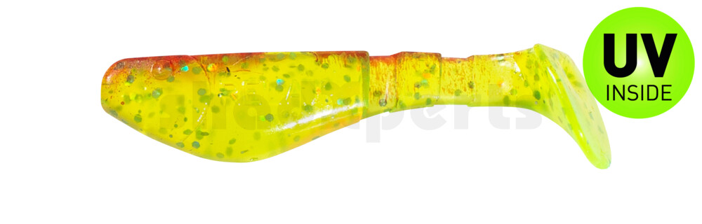 000205068 Kopyto-Classic 2" (ca. 5,0 cm) grün(chartreuse)-Glitter / rot