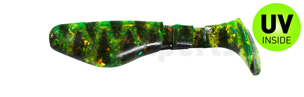 000205088 Kopyto-Classic 2" (ca. 5,0 cm) grün(chartreuse)-Glitter / schwarz