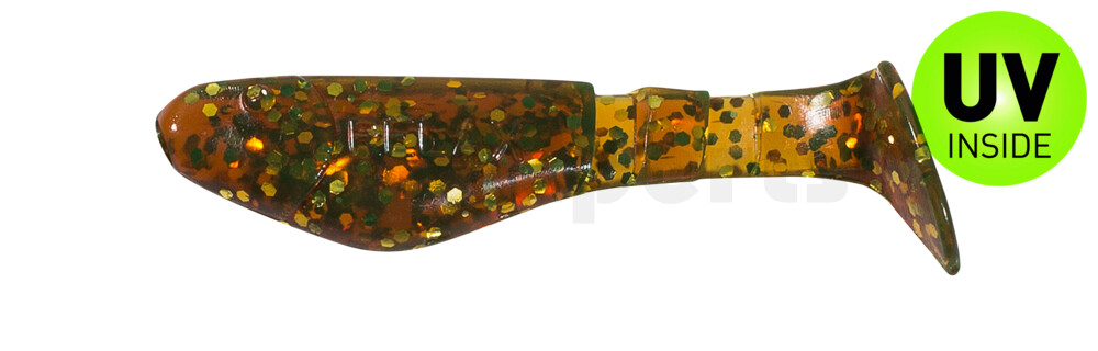 000205092 Kopyto-Classic 2" (ca. 5,0 cm) motoroil-gold-Glitter