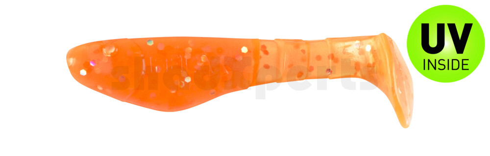 000205121 Kopyto-Classic 2" (ca. 5,0 cm) klar fluoorange glitter