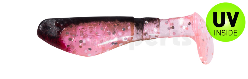 000205331 Kopyto-Classic 2" (ca. 5,0 cm) hot pink-Glitter Perleffekt / schwarz