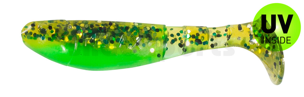 000207B140 Kopyto-Classic 2,5" (ca.7,0 cm) grün / Kaulbarsch