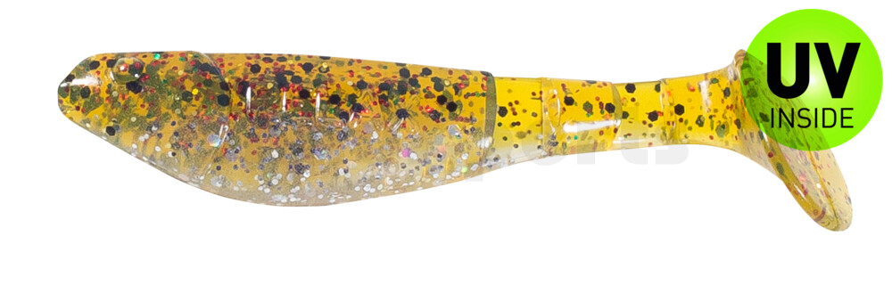 000207B310 Kopyto-Classic 2,5" (ca.7,0 cm) selbstleuchtend Glitter / Kaulbarsch